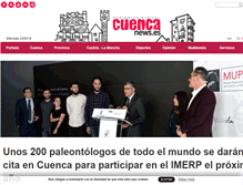 Tablet Screenshot of cuencanews.es